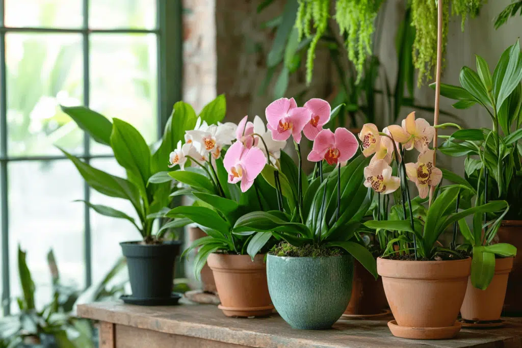 Can Peace Lilies and Orchids Be Grown Together?